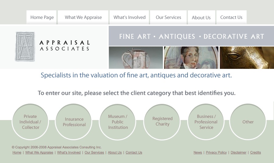 Appraisal associates home page